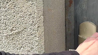 French MILF Ellie Bymer Fucks a Stud Outside While Her Husband Watches