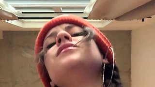 Big boobs milf masturbates with her dildo