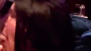 Real Amateur Couple Amazing Blowjob with Cumshot on Huge Tits