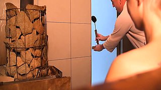 Public Sauna: He Just Closed The Door And Fucked Me Hard 9 Min - Alice Kelly And Mike Hardy