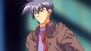 Squirting anime cartoon teen