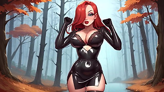 Stepsister Jessica from Who Framed Roger Rabbit Bouncing BIG TITS and Puffy Nipples