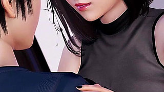 My Real Desire - Rin Gives Blowjob and Footjob in Alex's Dream Fantasy