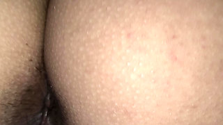 My Cuckold Rubbing His Small Cock Until Fucking Me Rough in Missionary