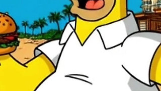 Beach Bitch 2: Pussy Full of Cum. Cartoon Simpsons Parody.