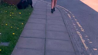 Redhead Czech amateur fucking outdoor