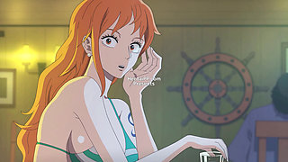 Nami - The Treasure Hunter ( Hardsex In Cowgirl ) All Cum Inside - UNCENSORED