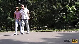 Hunt4k. scanty cuckold sees girlfriend screwed in various positions