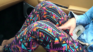Big booty brunette uses flexible positions to make older casting agent cum