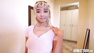 Inked porn with adorable Gia Dibella from Raw Attack