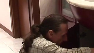 Home Cheating with Vera Lady a Slutty Italian MILF with Brown Hair Gets Her Ass Gaped and Mouth Filled