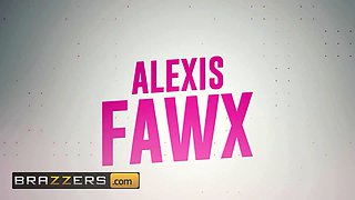 Brazzers - Alexis Fawx films herself while exercising but zac can't get his eyes off her hot figure