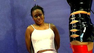 Interracial femdom fetish with a tinge of cuckold