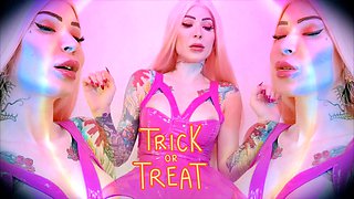 Trick or Treat Fat Fuck!