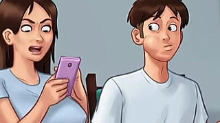Deepthroat Blowjob From Super Hot MILF - Summertime Saga 3D Animated Porn Game