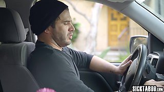 Teenagers crush crushed her tight snatch