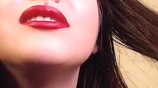 Angry Mistress Devours Tiny Slave