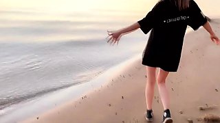 Wild Girl Brunette Solo Masturbation