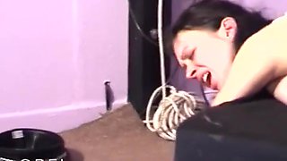 Dominated Chick In Shibari Bondage Gets Punished Hard