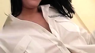 Vanessa, Cute Brunette Teen, Amazing Orgasms