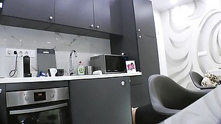 No Panties TV - short skirt clip