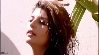 Young French Girl Carla Filmed During a Sexy Photo Session on the Terrace