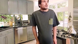 Stepmother Stepdaughter Combo For A Hard Cock Lucky Dude