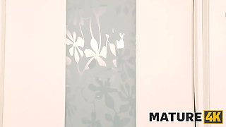 Mature4k. pretty tutor over fifty is bonked by the homeowners son-in-law