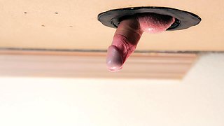 Amateur glory hole bj whore cock drools and facializedf