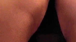 Pregnant Tease: Thong-clad Twerk and Horny Pussy Play