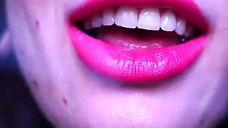 CEI Pink Lipstick Kiss + Spit Fetish Custom