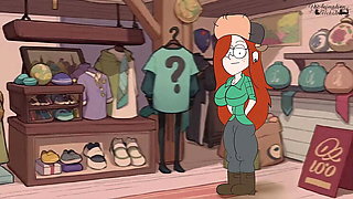 Wendy from Gravity Falls gets anal fisted and creampied in hot hentai parody