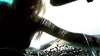 Jasmine la Rouge - car cleaning erotic
