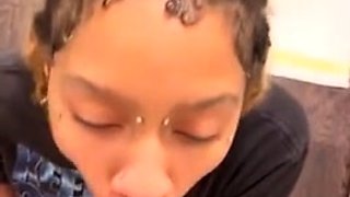 Amateur hot young punk teen blowjob and fucking