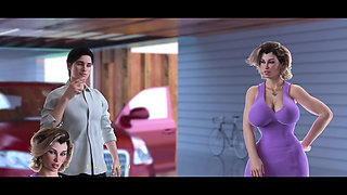 3d Hot stepmother banged hard by her big cocked stepson