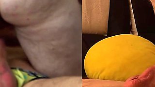 Twink in Sexy Briefs Fucking Power Bottom Bareback and Breeding at the End! Pt. 3