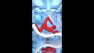 Zlatexa Red liquid doll