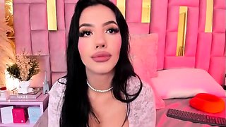 Chubby Brunette Big Boobs Dildo Masturbation