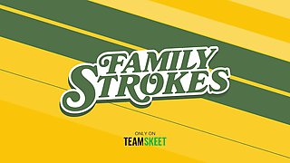 Big boobed step daughter Emma Hix blows step daddy during the thanksgiving dinner - familystrokes