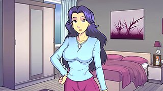 Youthful witch hunter in uncensored anime porn featuring a busty milf