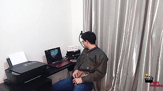 Eating the Big Ass Maid in the Office