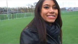 Ebony petite Czech: Blowjob, Amateur  Brunette Porn