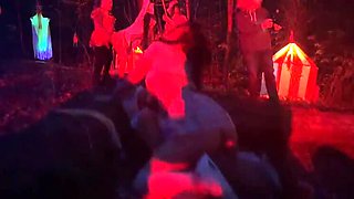 Freaky Clown Party with EdgesOfReality - Big Tits Outdoor Fetish Group Sex