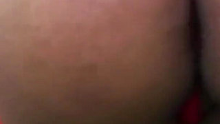 Ebony Aryana Adin fucks black cock in her mouth too and makes him cum