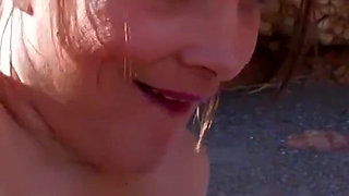 Horny french chick is blowing hard cock