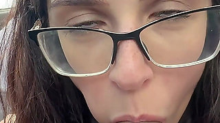 I Got Caught Giving "therapy" in His Car.. in Public