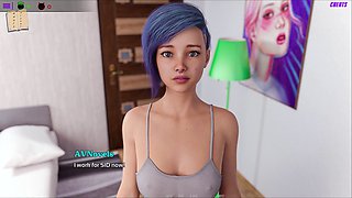 Curvy big ass and boobs in an adult visual adventure