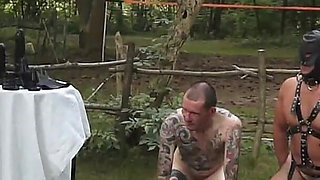 Latina BDSM Mistress Whipping Male Sex Slaves