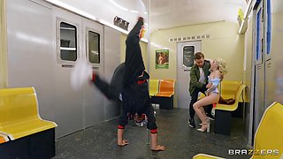 The Slutty Commuter's Clumsy Joyride With Kyle Mason, Lola Fae - Brazzers
