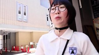 Asian japanese teen with outdoors